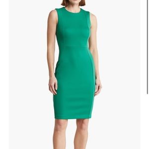 Princess Seam Sheath Dress Calvin Klein 10